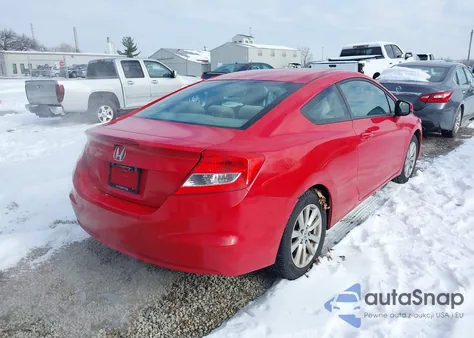 2012 Honda Civic Ex из США, поврежденный, VIN 2HGFG3B89CH521326